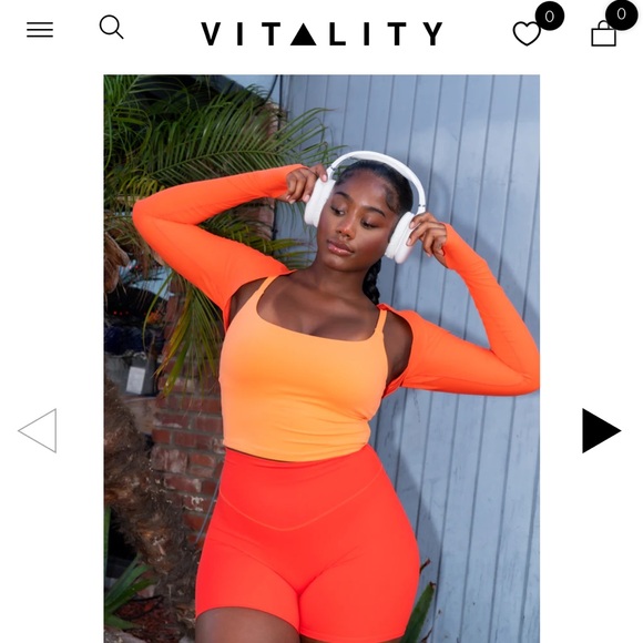 Cloud II™ Scoop Tank - Tangerine - Picture 2 of 4